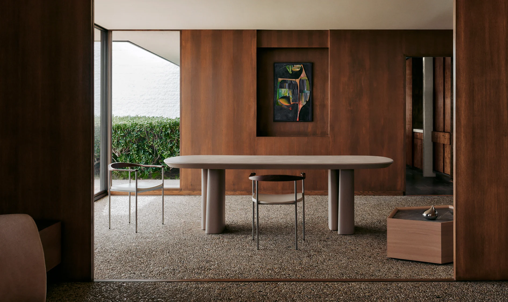 Dixen — Sala de jantar com mesa e cadeiras de design